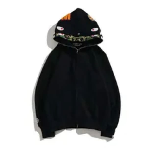 베이프 더블샤크후드 녹계 xl 새상품