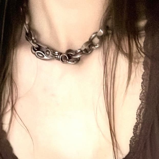 레테 볼드 뱀 목걸이