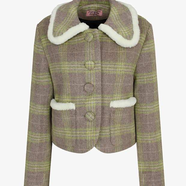 마가린핑거스 Fur Trimming Short Coat