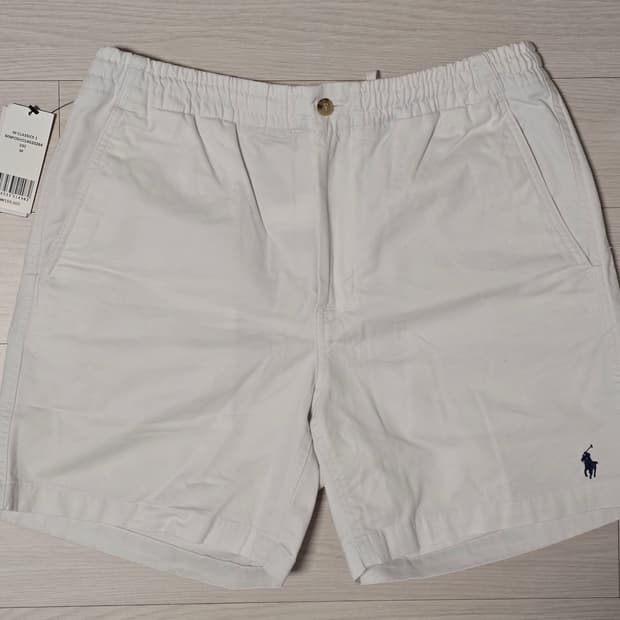 폴로 랄프로렌 프렙스터 반바지 화이트