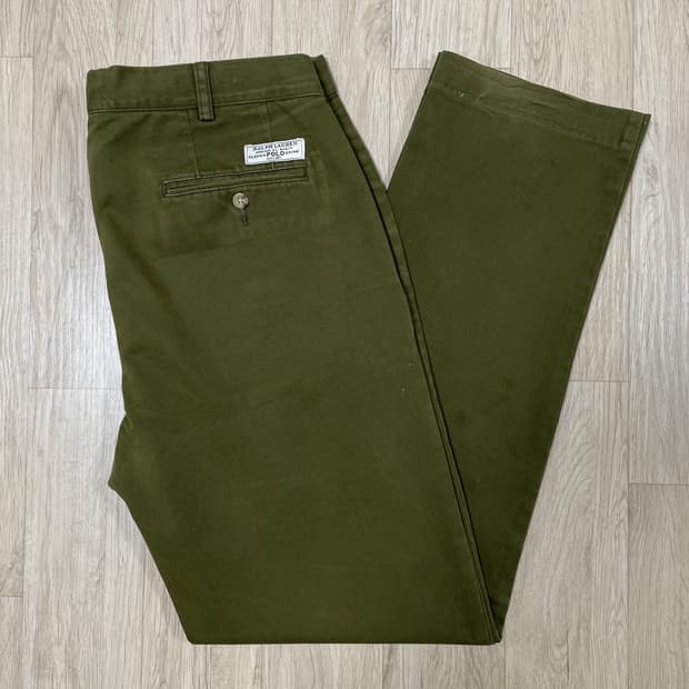 34~35) 폴로 랄프로렌 빈티지 카키 치노팬츠
