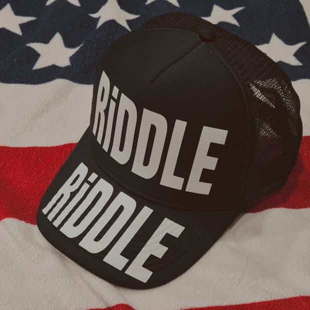 리들 riddle 매쉬캡 볼캡 모자