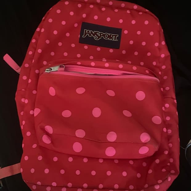 잔스포츠 빈티지 도트 백팩