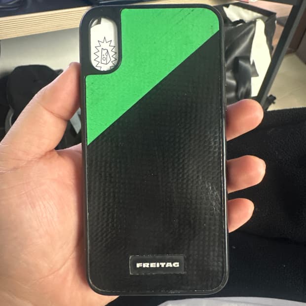 프라이탁 x/xs 아이폰 케이스 f343 