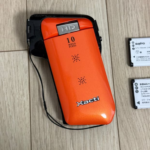풀박스🧡 산요작티 Sanyo Xacti DMX-CG11 오렌지 캠코더