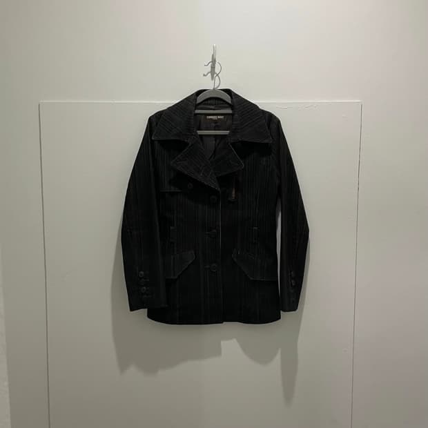 토네이도 마트 여성 코듀로이 블레이져 코트