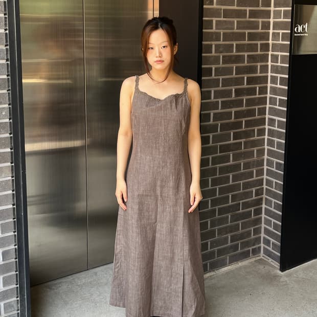 Ingeborg 코튼 맥시 원피스