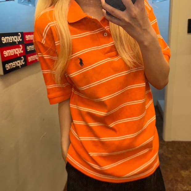폴로랄프로렌 정품 반팔카라티 