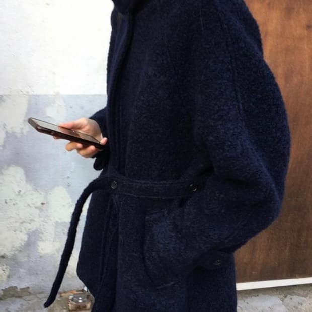 런던플랏 브루클린 알파카 코트 