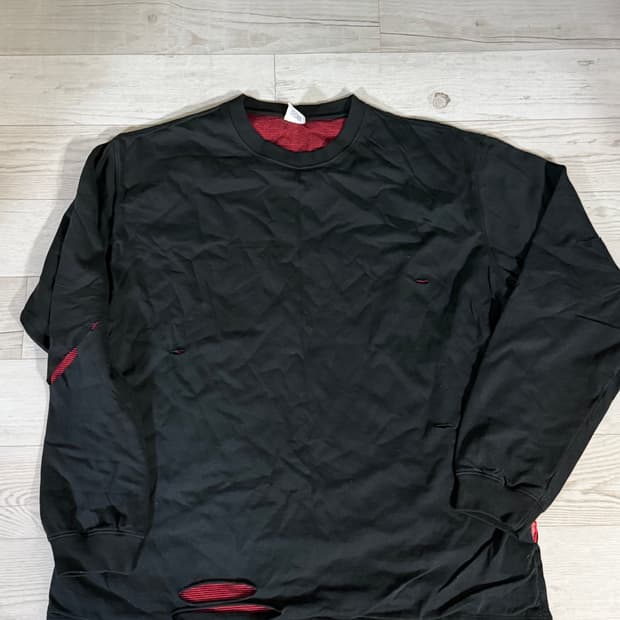 블랙아웃 롱슬리브