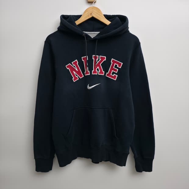 [M] 나이키 센터 로고 후드티 네이비