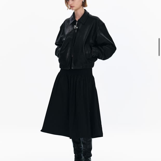 윤세 yunse ego leather jumper 레더 자켓 2사이즈
