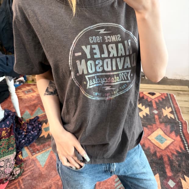 Harley-Davidson 여성 반팔 티셔츠