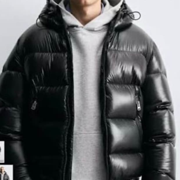 ZARA 다운 푸퍼 패딩