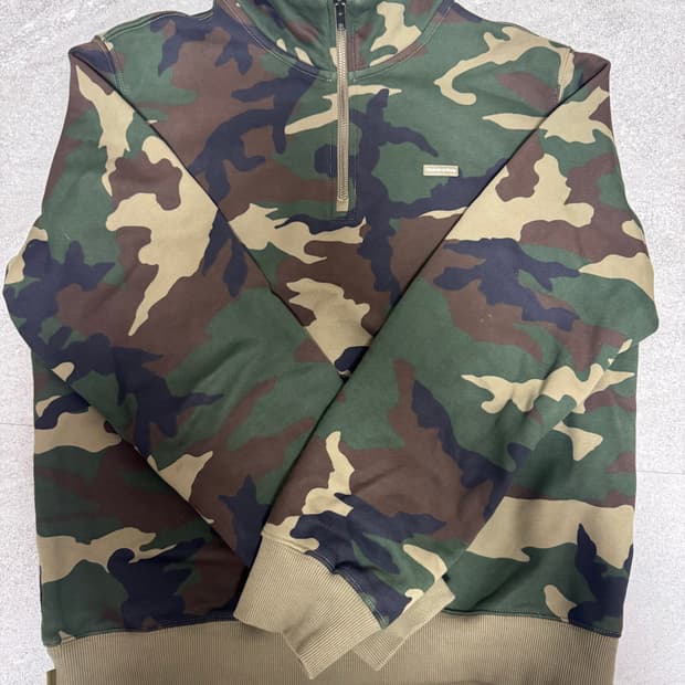 디네댓 Classic HDP Half Zip Sweatshirt Camo
