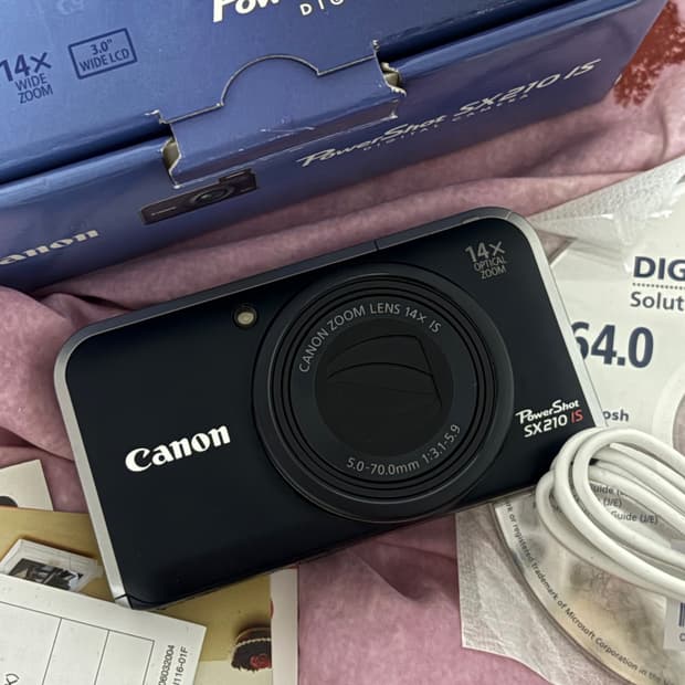 캐논 파워샷 PowerShot SX210 IS 카메라