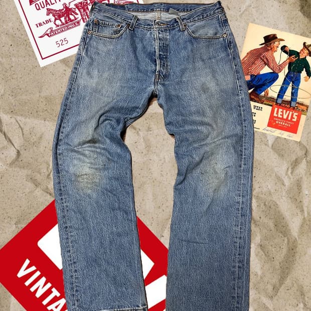 빈티지 리바이스 501