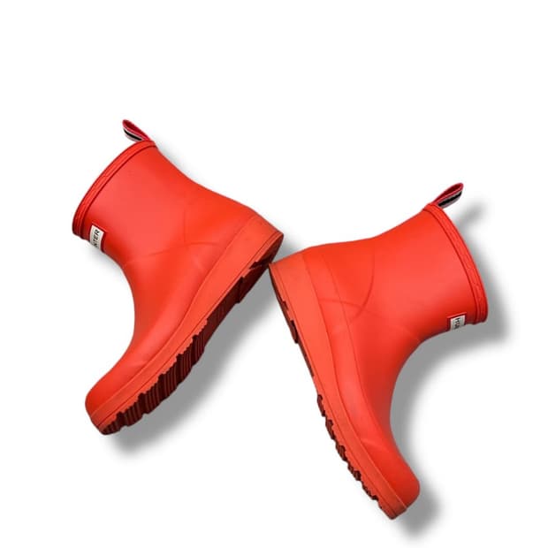 헌터 레인부츠 레드 uk5 240 