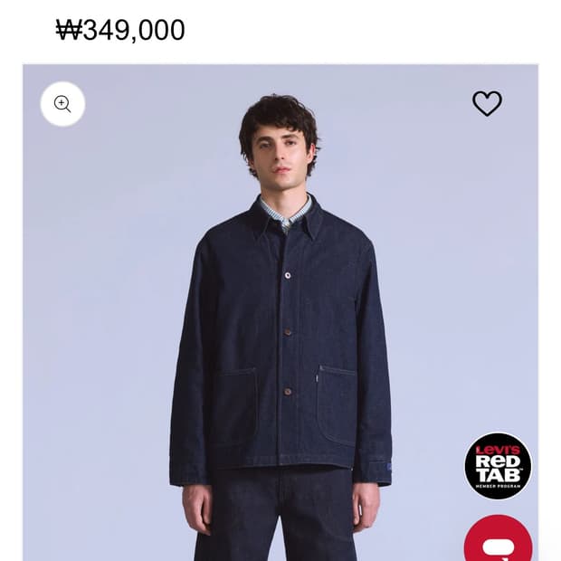 Levi's BLUETAB 코트