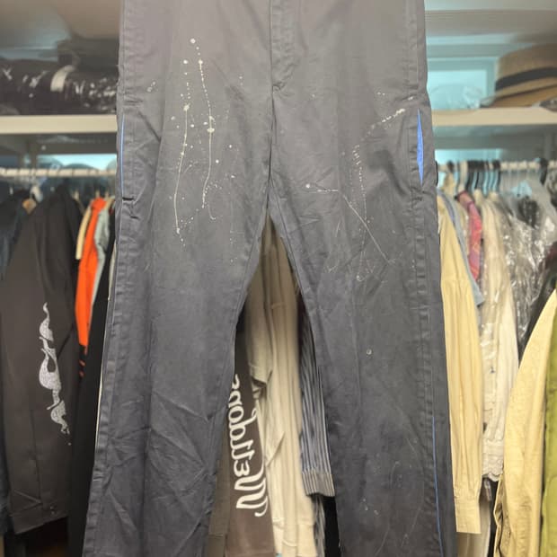 소프넷 유니폼익스페리먼트 페인트 스팟 네이비 팬츠 3