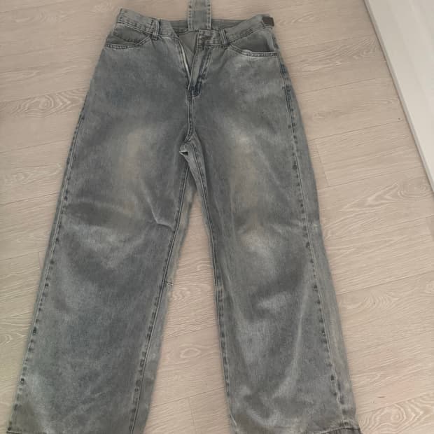 폴리테루 리벳 고시마 데님 블리치드 아이스3