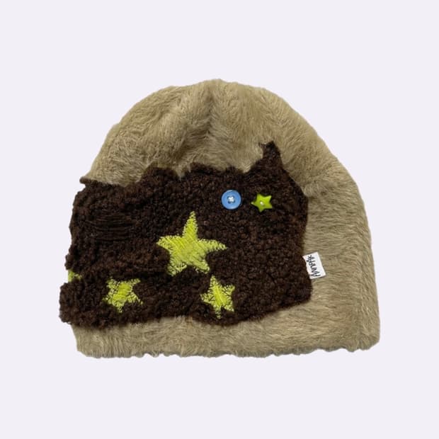 핸드메이드 두쫀쿠 비니