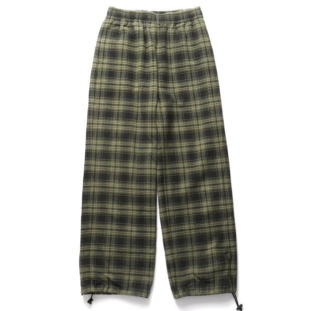 엑스걸 X-girl Heavy Weight Flannel Pants