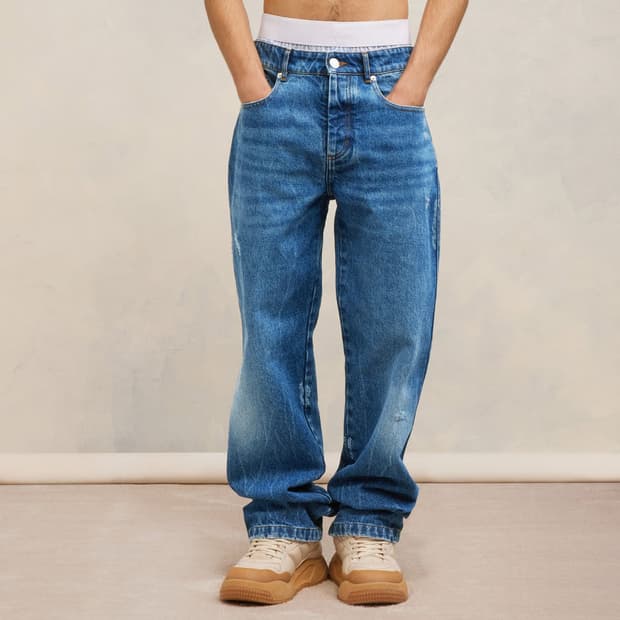 아미 스트레이트핏 데님 (32)새상품