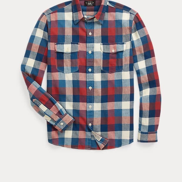 더블알엘[RRL] 플래드 셔츠 L판매합니다