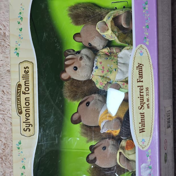 실바니안패밀리 다람쥐가족 판매합니다