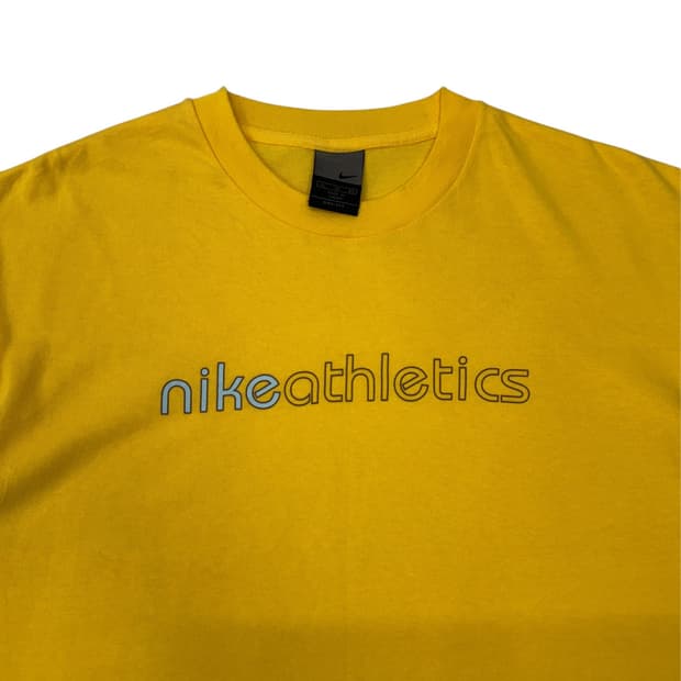 00s 나이키 애슬레틱스 Y2K 빈티지 티셔츠 (XL)  