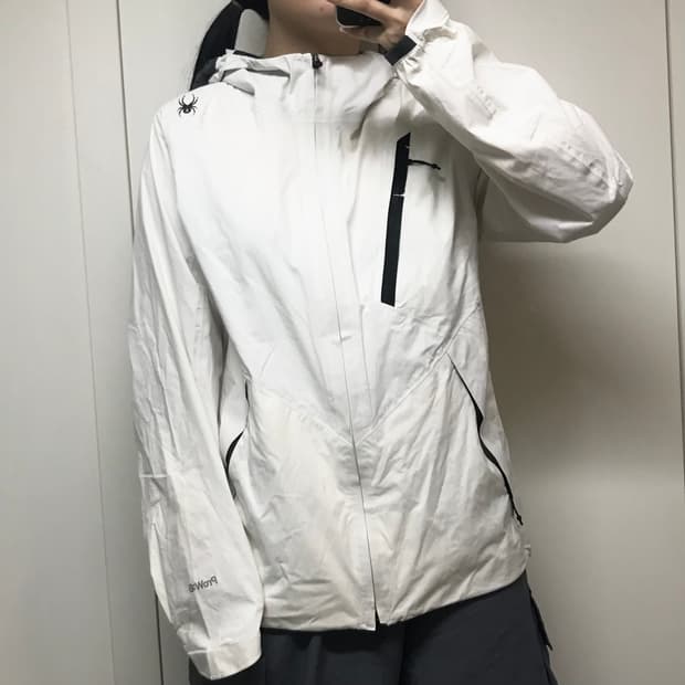 스파이더 바람막이 자켓 xl