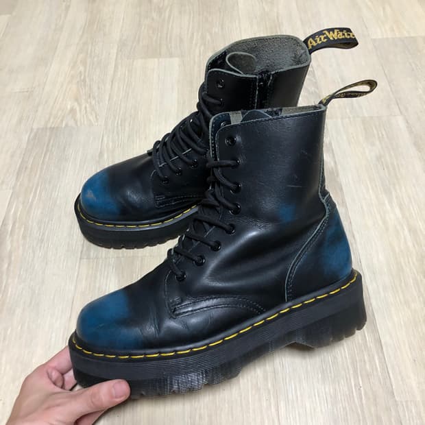 (260) 닥터마틴 Dr.martens 8홀 제이든 JADEN 블루토