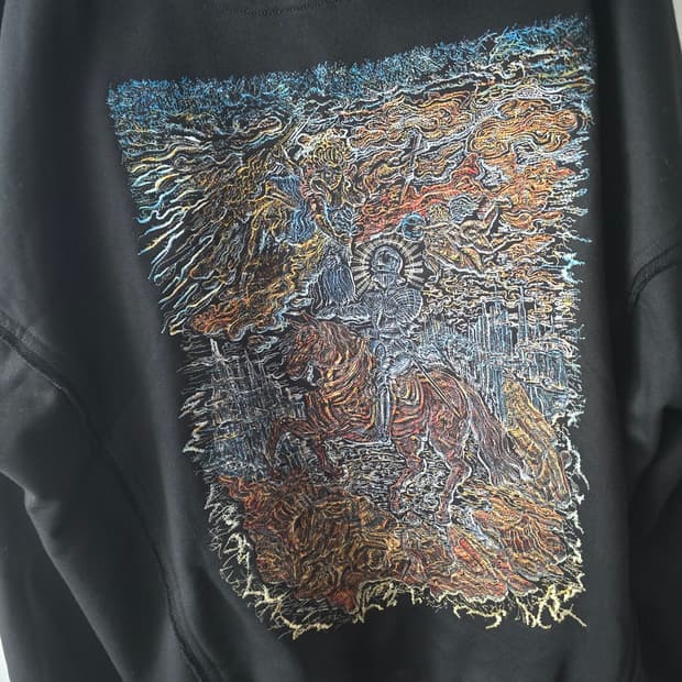 송지오옴므 엠브로이드 후드티 48