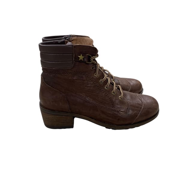 vintage leather boots