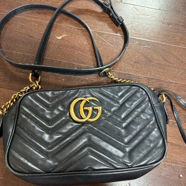 구찌 GG마몽 마틀라세 숄더백