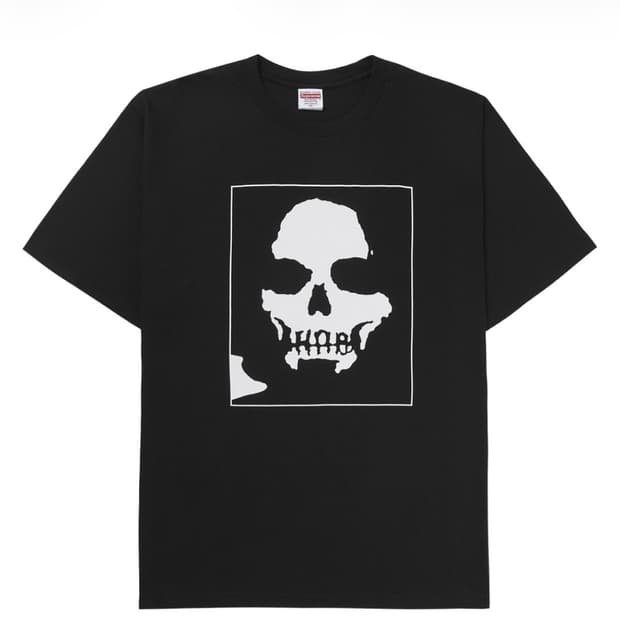 슈프림 x 넘버 나인 맨슨 티셔츠 블랙