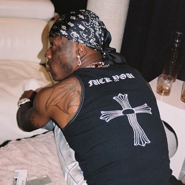 크롬하츠 퍽유 홀스슈 런던 골지 슬리브리스 나시 블랙