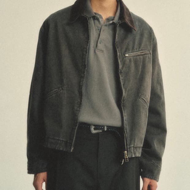 아트이프액츠 힐사이드 워크자켓 머드브라운 M