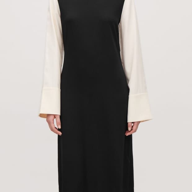 COS 실크니트 원피스 (XS)