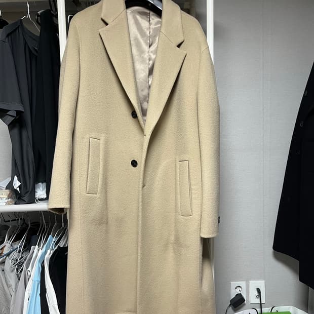 지이크(seig) 캐시미어 롱코트