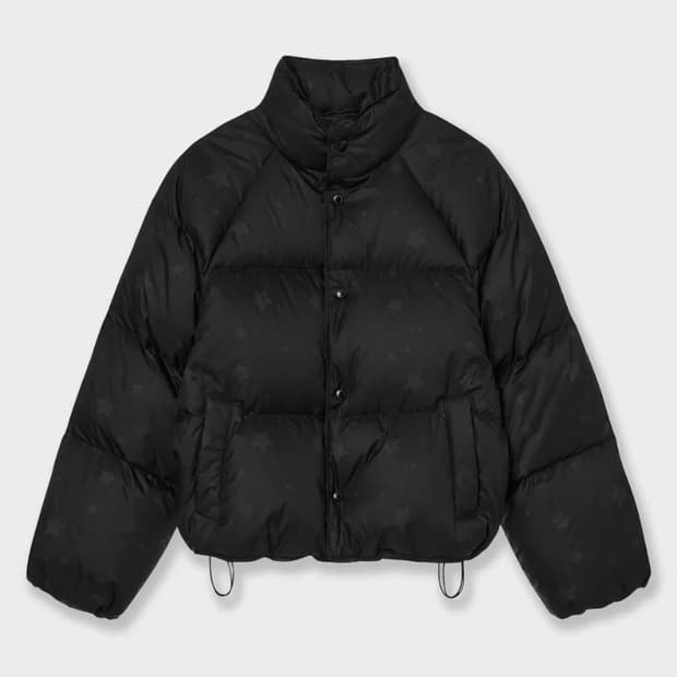 aeae STAR PUFFER DOWN JACKET(BLACK) 판매합니