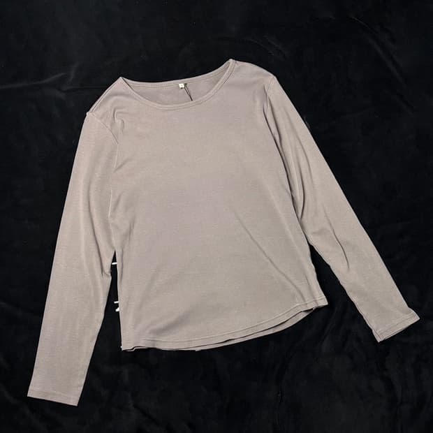 일본빈티지 라운드 긴팔티셔츠