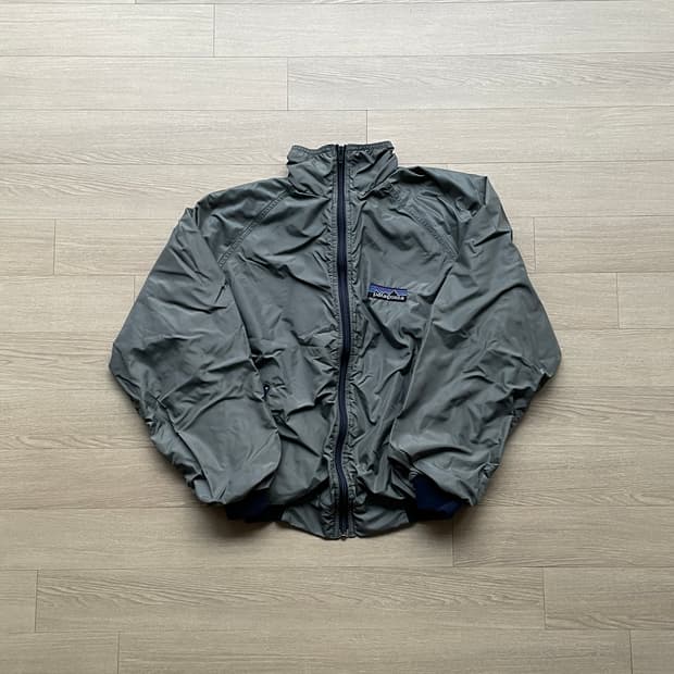 80s 파타고니아 쉘드 신칠라 데카태그 봄버 자켓 그레이 rare