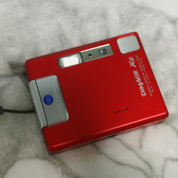 미놀타 디미지 XG Minolta Dimage 디카 레드