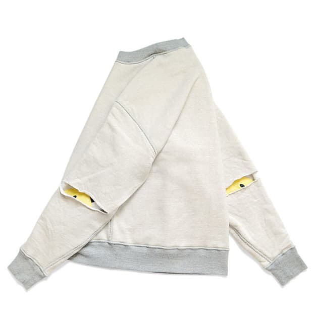 캐피탈 스마일 리버시블 맨투맨