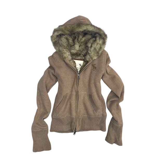 Abercrombie hoodie zip-up (울프조)