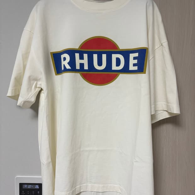 루드 오버핏 반팔 티셔츠 M