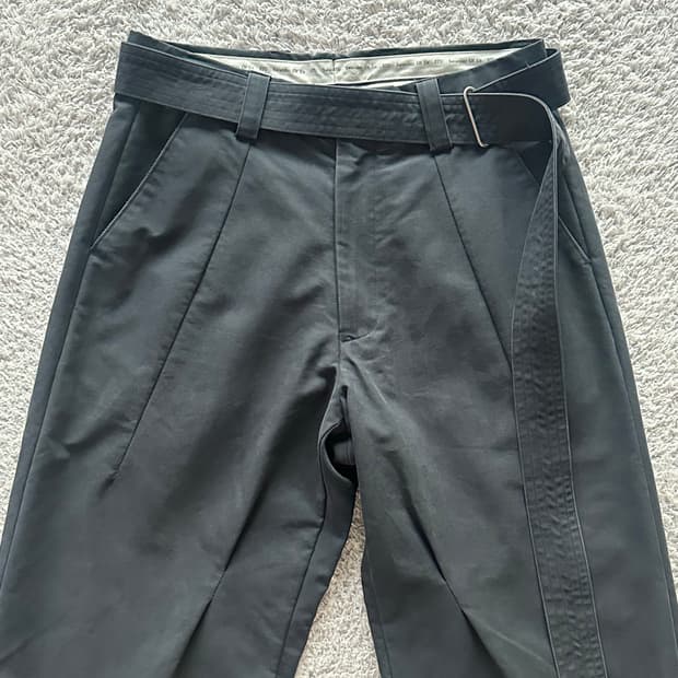 [S] STU벨티드 팬츠