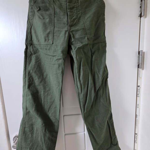 xs) 오어슬로우 퍼티그 팬츠